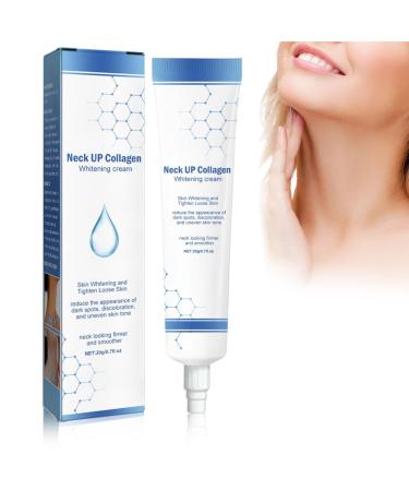 Tbeautafve Neck Firming Cream Collagen Neck Cream Brightening Cream Skin Tightening Cream Neck Double Chin Reducer for Women Neck Anti-Wrinkle Cream Tightening Lifting Sagging Skin