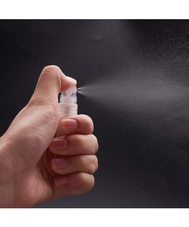 BENECREAT 24-Pack Mini Spray Bottles 5ml - Frosted Plastic Perfume & Essential Oil Sample Containers - Buy Online on SooperMarket.com