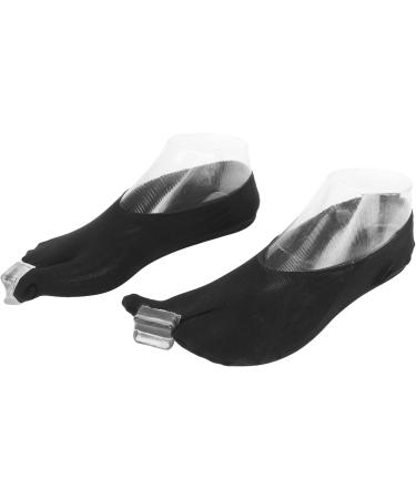 Toe Separator Bunion Relief Socks - Elastic Travel Compression Socks (Black) - Buy Online on SooperMarket.com