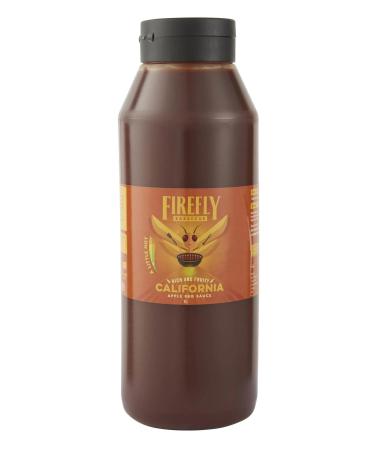Firefly BBQ California Apple BBQ Sauce - Sweet Flavourful Bliss for Your BBQ (1L)