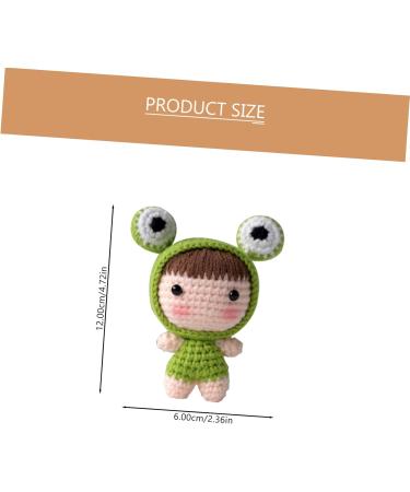 Lurrose 4 Sets Wool Doll Crochet Hook Key Hanging Decor Supply Knitted Key Pendants Crochet Supplies Simple - Buy Online on SooperMarket.com