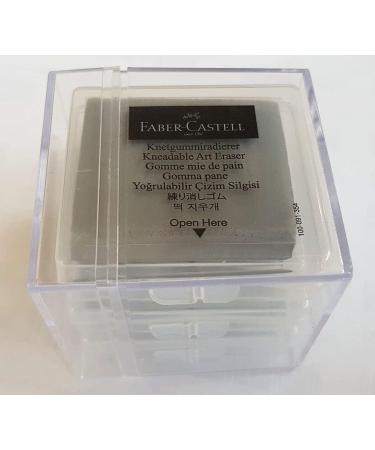 Faber-Castell Kneadable Art Eraser Grey Pack of 3 - Professional Quality - Buy Online on SooperMarket.com
