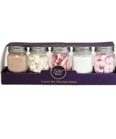 Hot Chocolate Station Velvet Rich Collection Xmas Party Marshmallows with Different Flavour Christmas Pack NEW