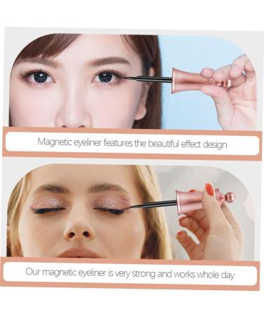 HAPINARY 8 Pcs Liquid Eyeliner Mascara Accessories Magnetic Eyeliner Makeup Eyelashes Fakeaway Titanium Oxide - Buy Online on SooperMarket.com