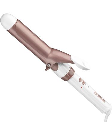 Conair CD702GNC Double Ceramic 1.25" Curling Iron & Double Ceramic Thermal Round Blow Drying Brush For Women Men All Hair Types-Lengths (58778WC -4CT) White - Buy Online on SooperMarket.com