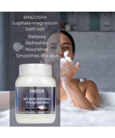 Sulphate & Magnesium Bath Salt 1250g - Blissful Mineral Baths Compresses & Peelings | BINGOSPA - Buy Online on SooperMarket.com