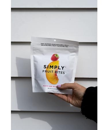 Real Fruit Gummies | Peach and Raspberry | 5.3 oz (Pack of 2) | No Cane Sugar, Gluten Free, Kosher - Buy Online on SooperMarket.com