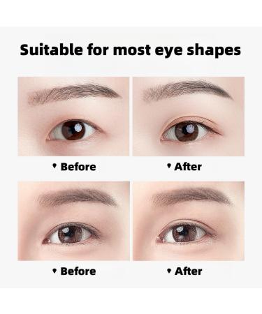 Natural Invisible Double Eyelid Tape - 300 Strips Lace Design Self-Adhesive & Waterproof Perfect for Asian Fit - Buy Online on SooperMarket.com
