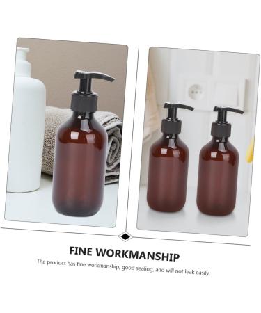 FRCOLOR 15 Pcs Lotion Press Bottle Travel Body Wash Lotion Pump Bottles Dispenser Travel Shampoo 500ml Travel Container Plastic Pump Bottle Travel Lotion Liquid Pump Emulsion The Pet Brownx3pcs 19.5x6.4cmx3pcs - Buy Online on SooperMarket.com