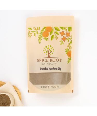 Certified Organic 250g Ground Black Pepper Powder - Premium Quality - Buy Online on SooperMarket.com