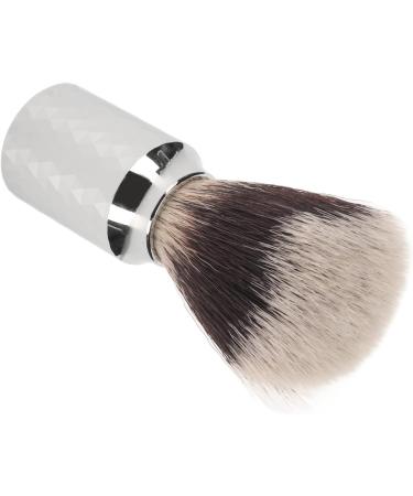 Ankroyu Nylon Foam Beard Brush - Ergonomic Bearing Brush for Men | Soft Alloy Handle for Salons - Ideal for Beards - Buy Online on SooperMarket.com