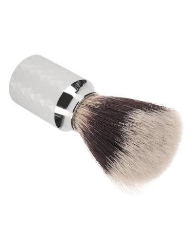 Nylon Beard Foam Brush with Alloy Handle - Portable Dirt Removal Brush for Salon & Travel - Buy Online on SooperMarket.com