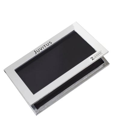 Z Palette Large Metallic Collection (Metallic Silver) with 20 Piece Metal Stickers - Made Exclusively for JUVITUS