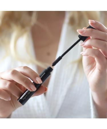 Buy Green People Volume Mascara - Black 7 ml | Natural Paraben-Free Mascara for Sensitive Eyes | Long-Lasting Mineral Pigments - Buy Online on SooperMarket.com