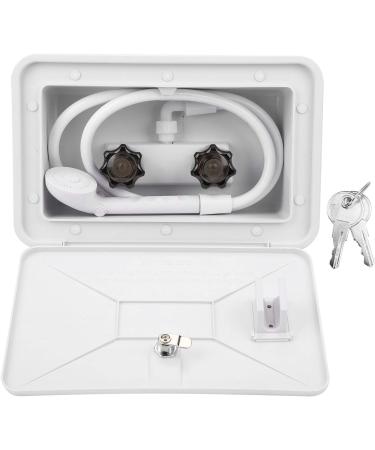 RV Outdoor Water Tap - Space-Saving Multifunctional & Locking Water Flow Control for Easy Cleaning of Sports Equipment & Boats - Buy Online on SooperMarket.com
