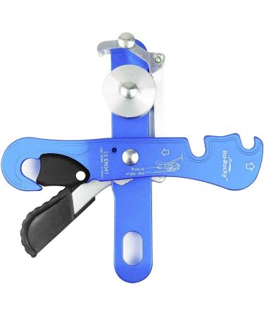 Ito Rocky Climbing Gear Ascender & Rappelling Descender Belay Devices - Blue | For 9-12mm Rope, Rescue & Arborist - Buy Online on SooperMarket.com
