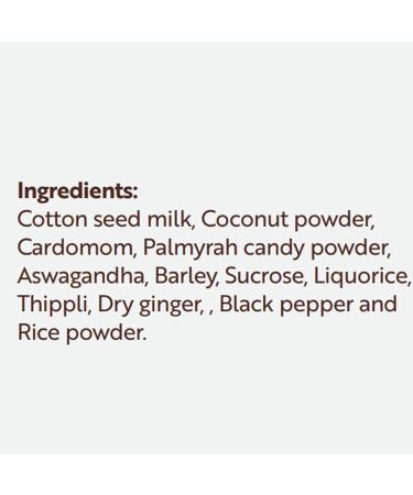 The Divine Foods Paruthi Paal - Cotton Seed Latte Mix 500g - Natural Antioxidant & Cholesterol Detox Drink - Buy Online on SooperMarket.com