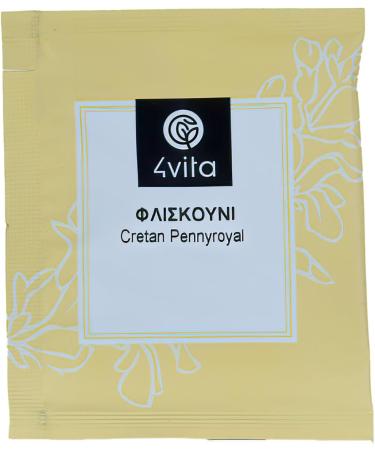 Cretan Herbal Tea Pennyroyal by 4Vita (12 sachets) - Buy Online on SooperMarket.com