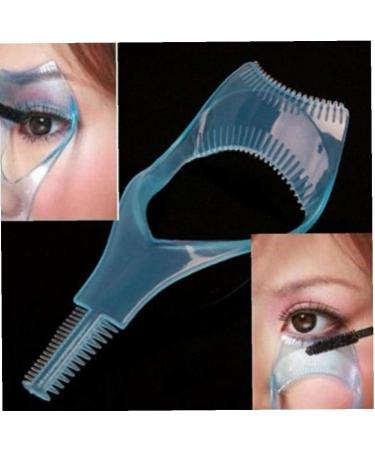 1Pc Blue Eyelash Tools Plastic Mascara Shield Applicator Protection Eyelash Guide for Top Bottom Eye Eyelash Card for Women Make-up - Buy Online on SooperMarket.com