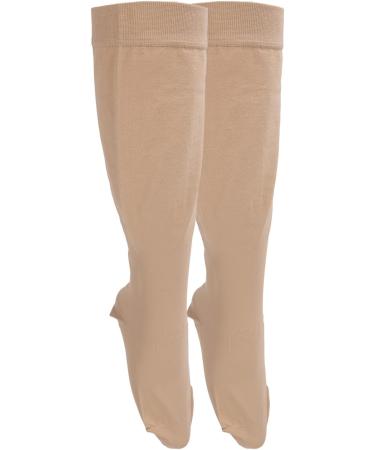 Knee High Plus Size Varicose Vein Compression Stockings 23-32 mmHg | 3XL Support - Buy Online on SooperMarket.com