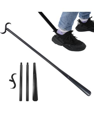 36-Inch Long Dressing Aid & Shoe Spoon - Portable Sock Helper for All Foot Sizes | Easy Shoe Accessory - Buy Online on SooperMarket.com