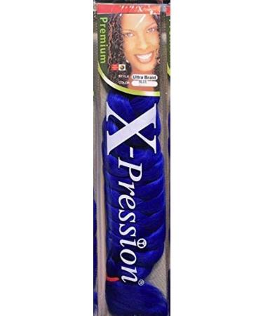 X-pression Premium Original Sensationnel (1 Unit BLUE) blue Pack of 1