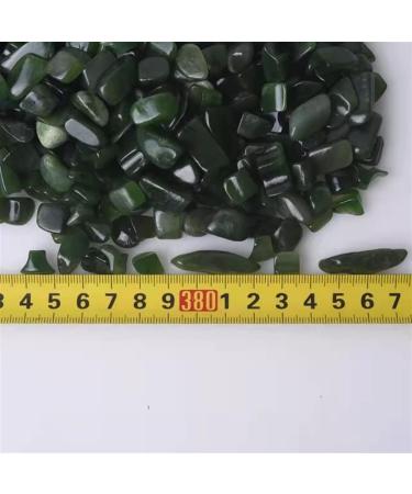 Natural Crystals and Stones 9mm-15mm Natural Green Jasper Quartz Crystal Gravel Stone for 100g for Decoration Gift - Buy Online on SooperMarket.com
