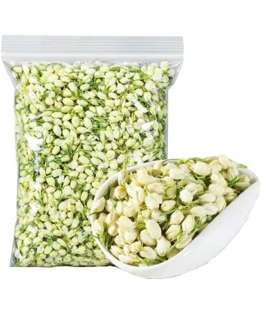 LeyuSmart Premium Jasmine Flower Tea: Dried Jasmine Buds Herbal Loose Leaf Tea 50g - Buy Online on SooperMarket.com
