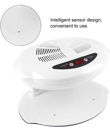Buy Intelligent Hot & Cold Air Nail Dryer - 400W Gel Nail Lamp with Sensor | Compact Manicure Tool (White) - Fast International Shipping! - Buy Online on SooperMarket.com
