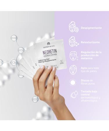 IFC Dermatology NeoRetin Lightening Peel Pads - Pack of 6 | Brighten & Smooth Skin | International Shipping Available - Buy Online on SooperMarket.com