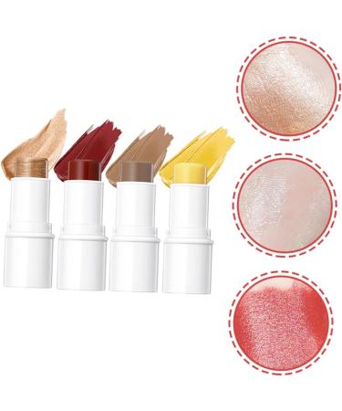 Mikinona Contour Stick Makeup 1 Set Contour Stick Creami Blush for Cheeks Longwear Makeup Contouring Stick Highlight Tours - Buy Online on SooperMarket.com