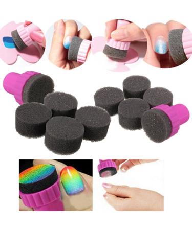 SANWOOD Nail Art Tools Set - Sponges Stamps & DIY Nail Buffer for Stunning Manicure - Buy Online on SooperMarket.com