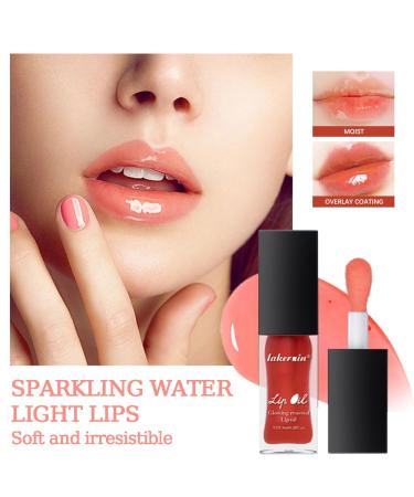AKARY Glowing Renewal Lip Oil - Nourishing Tinted Lip Tint High Shine Finish Plumping Lip Gloss for Dry Lips - 03 Honey - Shop Internationally - Buy Online on SooperMarket.com