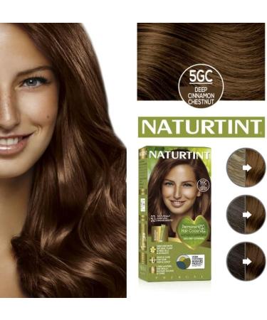 Naturtint 5GC Deep Cinnamon Chestnut Hair Colour - Ammonia-Free, Long-Lasting, Grey Coverage - Buy Online on SooperMarket.com