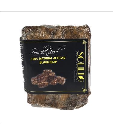 Raw African Black Soap From Ghana 10lb Brick