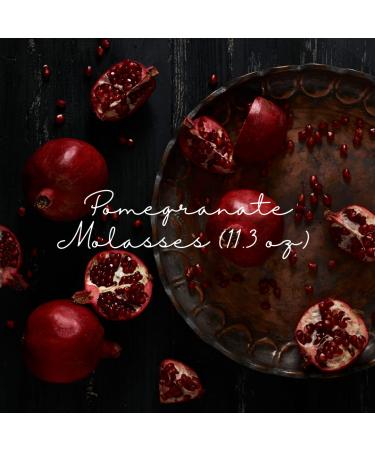 Pomegranate Molasses (11.3 oz) - 100% Pure Juice, Mediterranean Cuisine, Healthier Alternative to Balsamic Vinegar, Nutrition-Rich, Flavorful, No Sugar Added, Vegan, Gluten-Free - Buy Online on SooperMarket.com