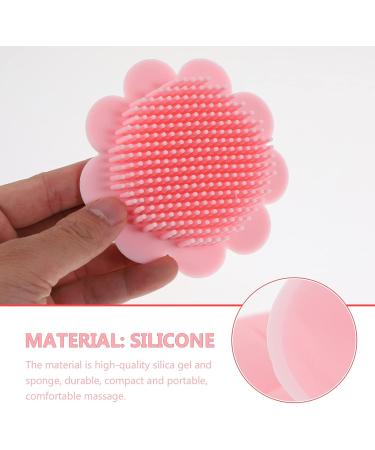 Healvian Silicone Baby Bath Brush Set - Gentle Skin Care and Massage for Newborns - 2 Pack 10x10x5cm - Buy Online on SooperMarket.com