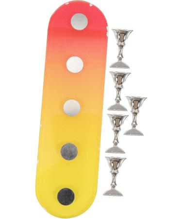 minkissy 3 Sets Nail Practice Holder Nail Art Practice Decorative Nail Racks Creative Nail Stands Nail Racks for Nail Art Magnetic Nail Display Nail Decor Bracket Plastic Strip - Buy Online on SooperMarket.com