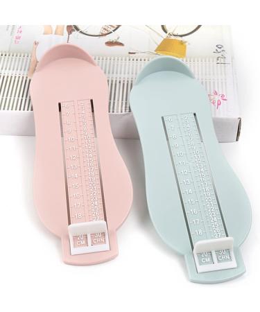 Healifty Blue Professional Shoe Sizer Kit - Measure Infant to Toddler Sizes Online | Foot Measuring Device for Women and Baby Shoes - Buy Online on SooperMarket.com