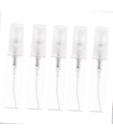 D2D 5x 5ML Atomizer Transparent Glass Perfume Atomizer Empty Spray Bottle Glass Bottle for Perfume Dessert Water