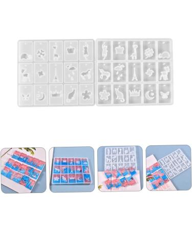 SHINEOFI Pendant Mold Silicone Molds Pendants Hand Mold Keychain Molds Diy Mold Cake Mold Accessories - Buy Online on SooperMarket.com