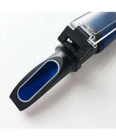 Aichose Salinity Refractometer for Seawater & Marine Fishkeeping Aquarium | Saltwater Pool | ATC Function | Dual Scale 0-100 Salinity & Specific Gravity - Buy Online on SooperMarket.com