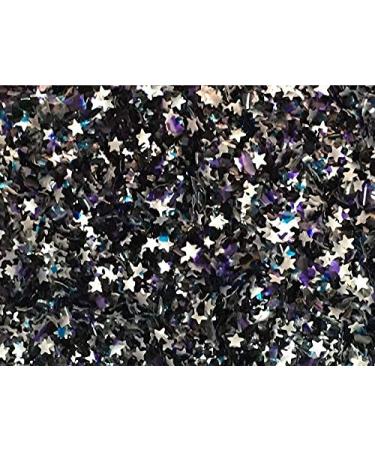 Galaxy Stars Metallic Edible Shimmer Glitter - .15 oz Jar for Black or Navy Frosting - Buy Online on SooperMarket.com