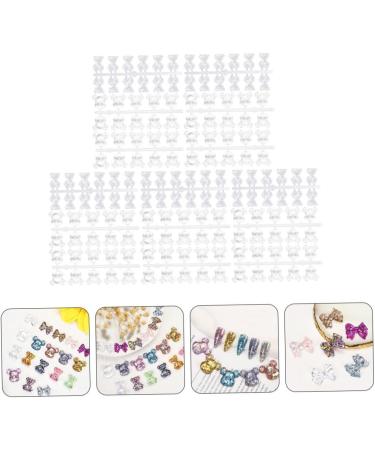 FOMIYES 3 manicure tools nail art tools nail tool nail polish tools para u as nail art supplies clear nail color display tool nail color displaying card Shaped bow tie - Buy Online on SooperMarket.com