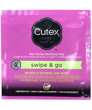 Cutex Swipe and Go Nail Polish Remover Pads - Pack of 2 | Convenient and Easy-to-Use - Buy Online on SooperMarket.com