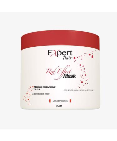 Brazilian Red Effect Mask 500 Grams - Expert hair