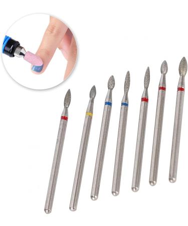 Kuuleeyn 6-Piece Nail Drill Set - Multifunctional Electric Manicure Tool for Glass & Plastic Nails - Buy Online on SooperMarket.com