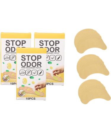 Deodorizing Stickers Ultra Thin Breathable Odor Eliminator & Air Freshener for Shoes 3 Pack - Buy Online on SooperMarket.com