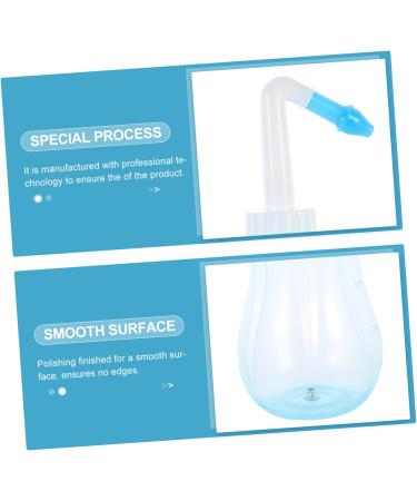 Nasal Cleaner for Adults - Portable Tea Kettle Plastic Cleaner Set for Sinus Rinse & Nose Flusher - Buy Online on SooperMarket.com