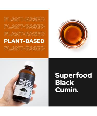 Plant of Life Black Seed Oil - Maximum Strength 3X Thymoquinone Plant-Based Vegan 100% Cold-Pressed Nigella Sativa Cumin Seed Oil (Non-GMO & Pure) - Buy Online on SooperMarket.com